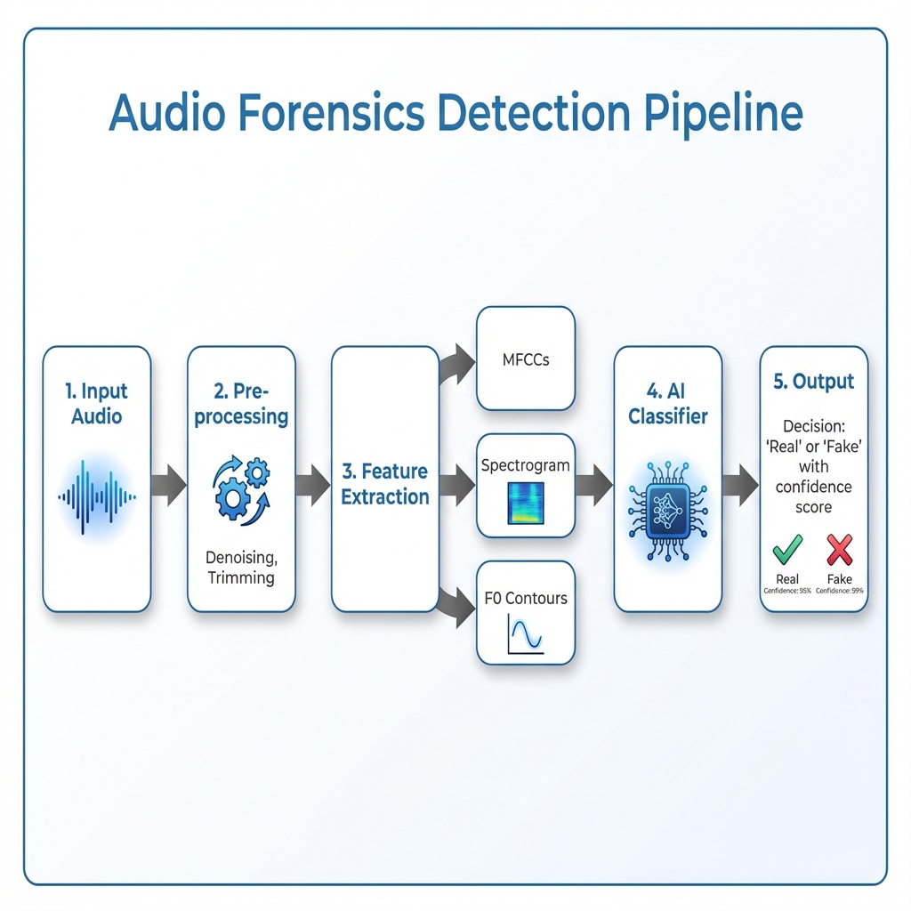 Audio Forensics Detection Pipeline